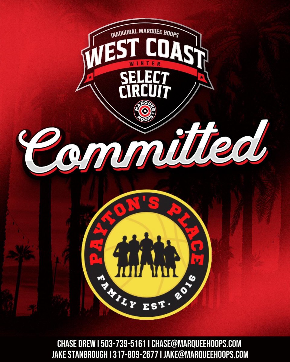 MADEHoopsGirls's tweet photo. 🚨Next Up … Payton's Place have secured their spot into our Marquee Hoops West Coast MS Winter Circuit!! Welcome to the Show! 😈

Spots Are Filling up Fast! Contact Chase Drew or Jake Stanbrough to lock in! ✅ https://t.co/05O54tNfqT