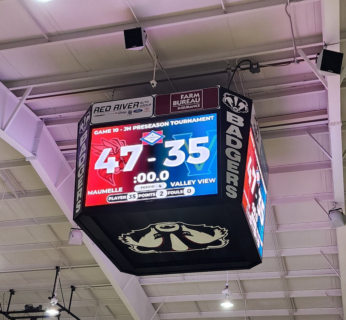 kfletch (@kayla_fletch) on Twitter photo The <a href="/MaumelleMBB/">Maumelle High Boys Basketball</a> 9th grade team defeats the Valley View Blazers to advance in the Beebe JR High Preseason Tournament.
Stats and video to come as soon as I get back home! The <a href="/MaumelleMBB/">Maumelle High Boys Basketball</a> 9th grade team defeats the Valley View Blazers to advance in the Beebe JR High Preseason Tournament.
Stats and video to come as soon as I get back home!