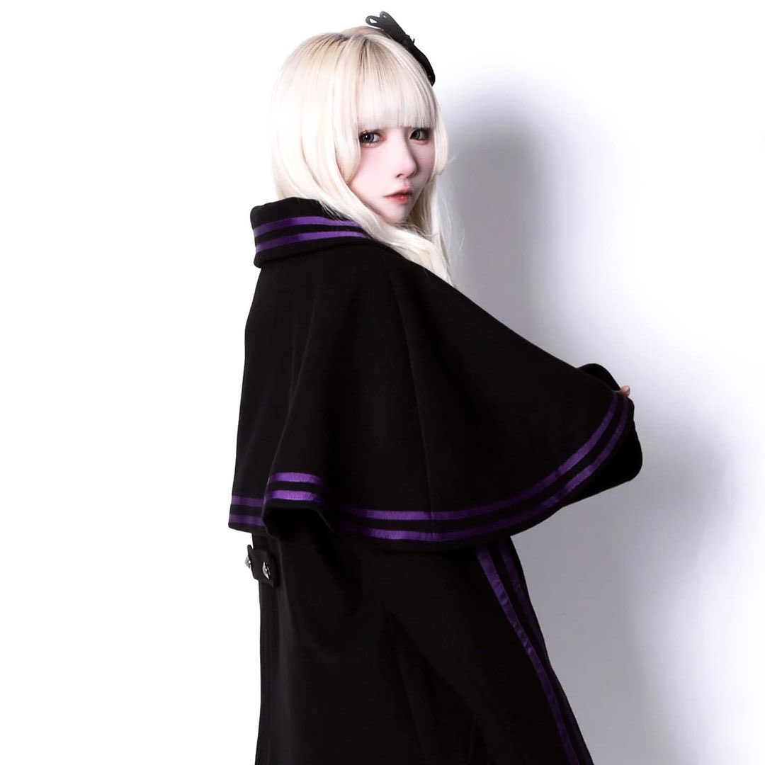 amilige ケープ付きメルトンPコート NEW ARRIVAL 】 