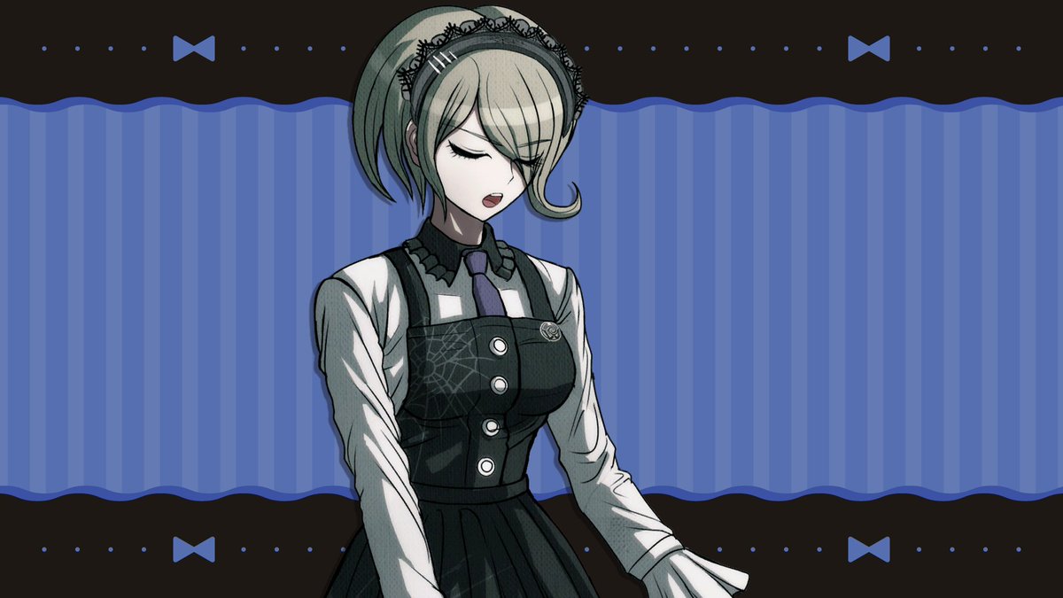 _DEV0TED's tweet image. Kirumi se encuentra... barriendo los pasillos del castillo.

Están sucios después de todo.