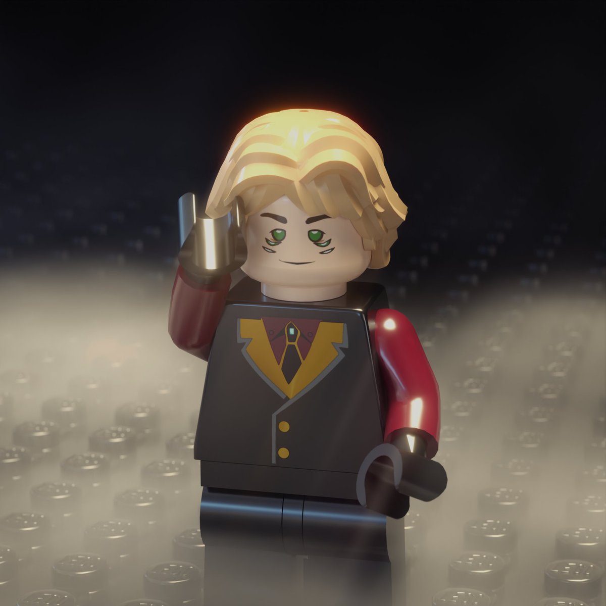 <a href="/AraneoDazai/">Araneo Dazai</a> you just got Lego 'd 🙀

Thx for commissioning me <a href="/grimxiiu/">grimxiiu</a> 🙏🙏🙏

#Vtuber