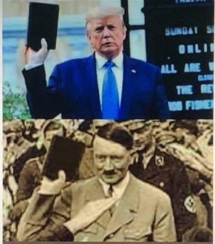 deejay90192's tweet photo. Trump is Hitler https://t.co/MmTDz4MQtk