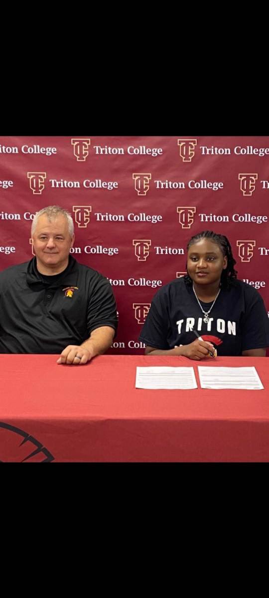 18U Younglove Chicago Cheetahs (@younglove18ucc) on Twitter photo Congratulations NaāRelle Cotner on signing with the Triton Trojans. What a blessing to receive a scholarship to play a sport you love & to pursue a radiologist degree. Youāre getting a great one Triton! Keeping being great #8
<a href="/TritonSoftball_/">Triton College Softball</a> <a href="/BoDomeBville/">Bo Dome Bensenville</a> <a href="/narelle_cotner8/">NaāRelle Cotner</a> Congratulations NaāRelle Cotner on signing with the Triton Trojans. What a blessing to receive a scholarship to play a sport you love & to pursue a radiologist degree. Youāre getting a great one Triton! Keeping being great #8
<a href="/TritonSoftball_/">Triton College Softball</a> <a href="/BoDomeBville/">Bo Dome Bensenville</a> <a href="/narelle_cotner8/">NaāRelle Cotner</a>