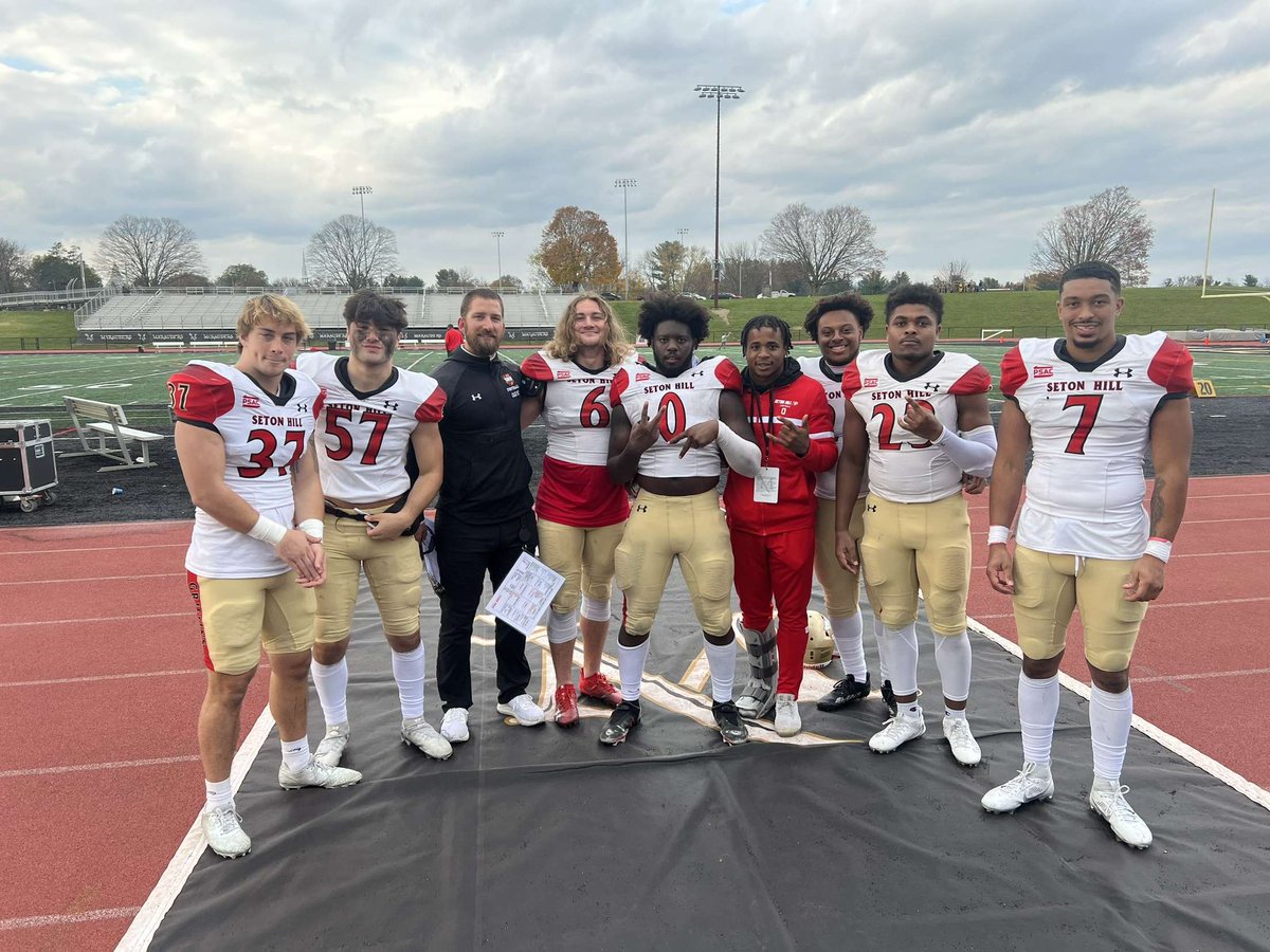 Freshman season ✅
<a href="/SHU_FBALL/">Seton Hill University Football</a>