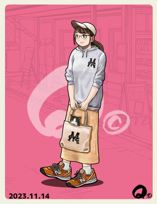 11/14㊋のモカちゃん
996履いてお出かけ～～👟👟👟 