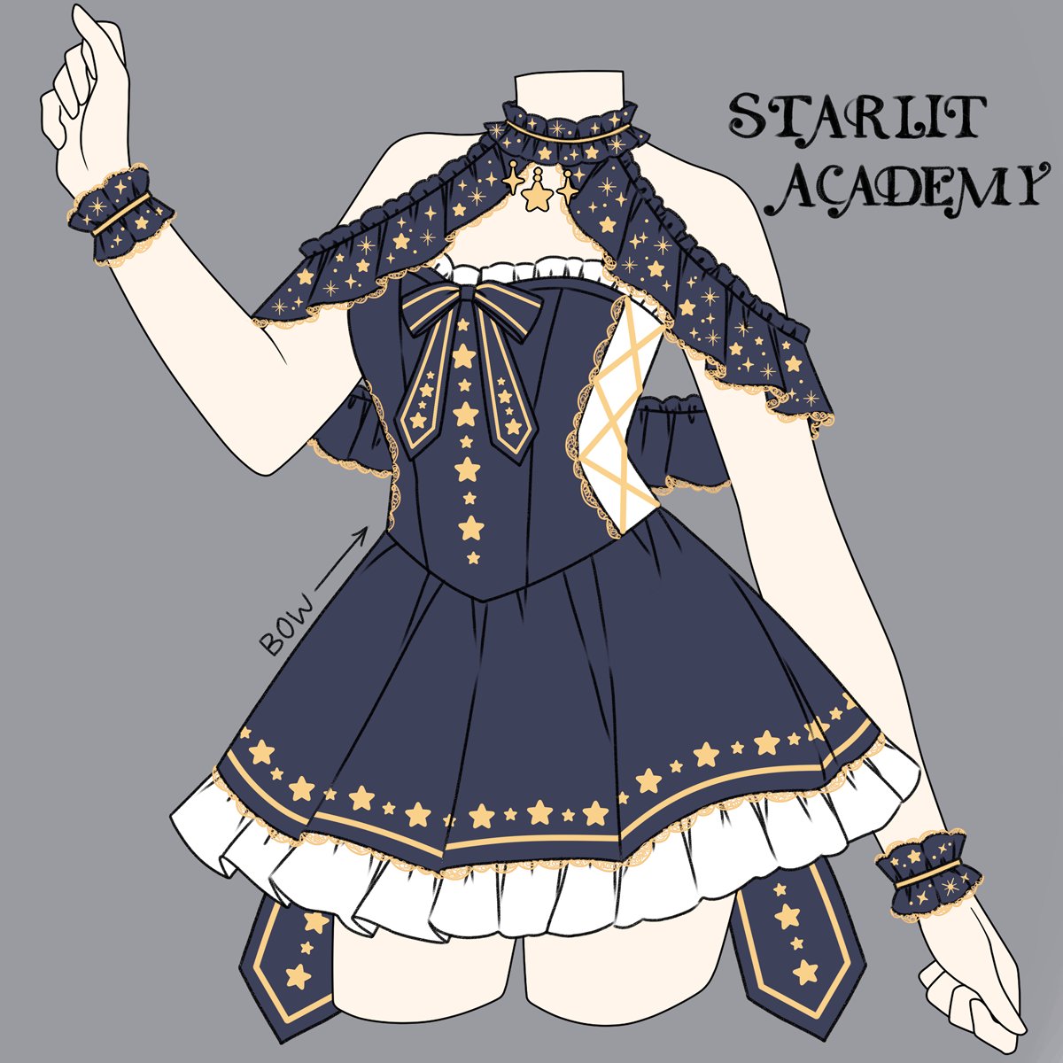 Starlit Academy outfit ⭐️✨