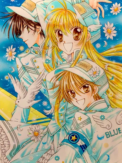 火曜日はマンガMeeで無料配信中の「ドラゴンガールみらくる」をぜひどうぞ。桃花と竜牙の娘杏樹が大活躍。このカラー は丁度この季節に描きました。担当さんに褒められて嬉しかったな電子コミックスもございます。よろしくお願いします。 