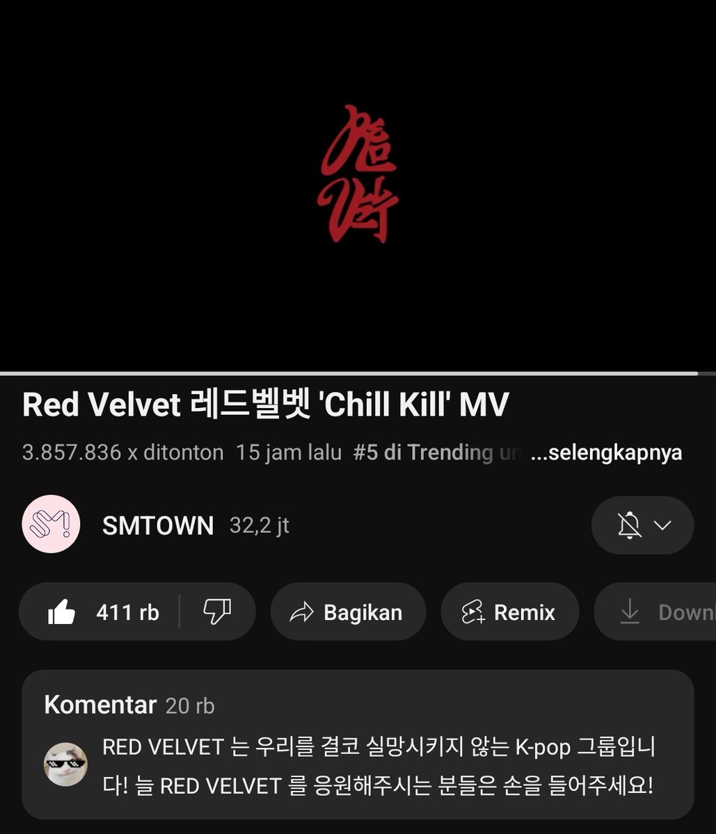 •CHILL KILL STREAMING ⛓️•
youtu.be/xlyrt5eAtKI?si…
DON'T BREAK THE CHAIN!
If you see this, tag 5 mutuals and attach a screenshot of your streaming
<a href="/acececeo/">puah tromol</a>
<a href="/_imyour_jani/">Jania</a>
<a href="/0828_KSJ/">COOKIES</a>
<a href="/bae__only/">Ayye</a>
<a href="/nojamcityrj/">jupii</a>

R3ADY FOR RED VELVET 
#TakeAChillKill #RedVelvet
<a href="/RVsmtown/">Red Velvet</a>
