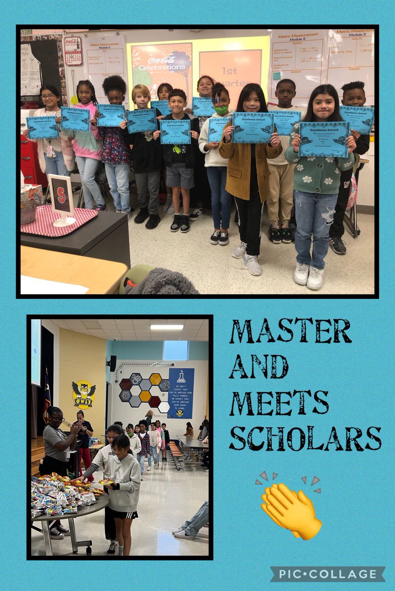 I 🩵 how @GreensptES_AISD always recognizes our students every quarter! Congratulations to all the scholars from room 305 for 1st quarter accomplishments. I’m very proud of each of you. Keep up the hard work. 👍 #celebrationtime