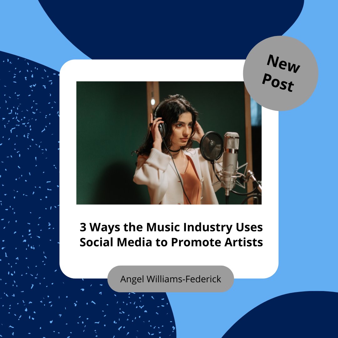 Meeman901's tweet photo. ✨Check this blog post out by Angel Williams-Federick!✨
"This blog post is about ways artists can use social media to promote their music." - Angel Williams-Federick  
https://t.co/plsQ5hL1d4
#Meeman901 #GoTigersGo #Memphisjrsm #UniversityofMemphis #blog https://t.co/fTXYtyvmJI