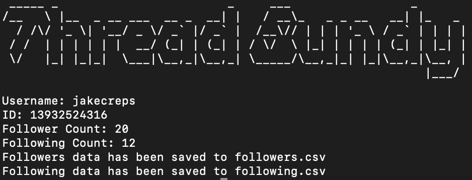 Whoops. I'm building a new #OSINT tool. This one is called Thread Bundy. 

I think it's a funny name so you don't have to.

It's going to download everything possible from a Threads account. 

I've got a few data points already. 👇