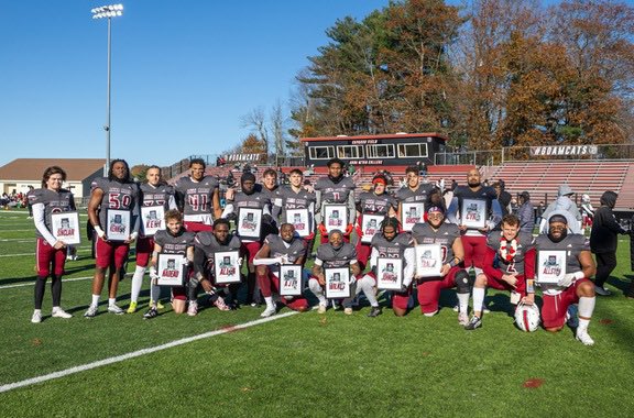 Thank you to this year’s football senior class. Thank you for your commitment and dedication to <a href="/AMCAT_Football/">AMCAT Football</a> <a href="/goAMCATS/">Anna Maria College Athletics</a> and <a href="/goannamaria/">Anna Maria College</a> #SeniorDay #AMCAT4Life