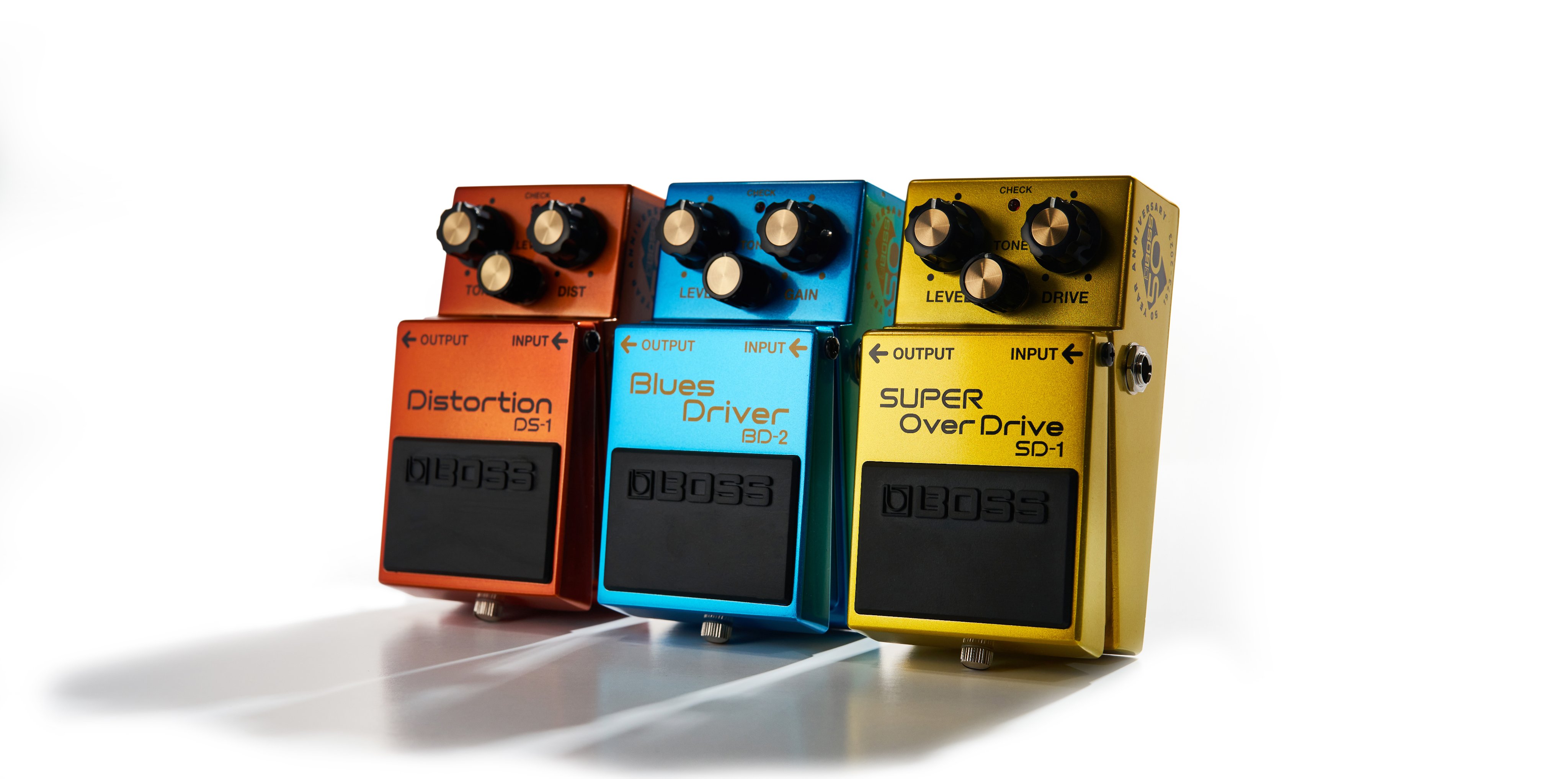 BOSS　50周年記念限定モデル セット 画像ギャラリーあり】BOSS 50th記念コンパクトエフェクター3機種