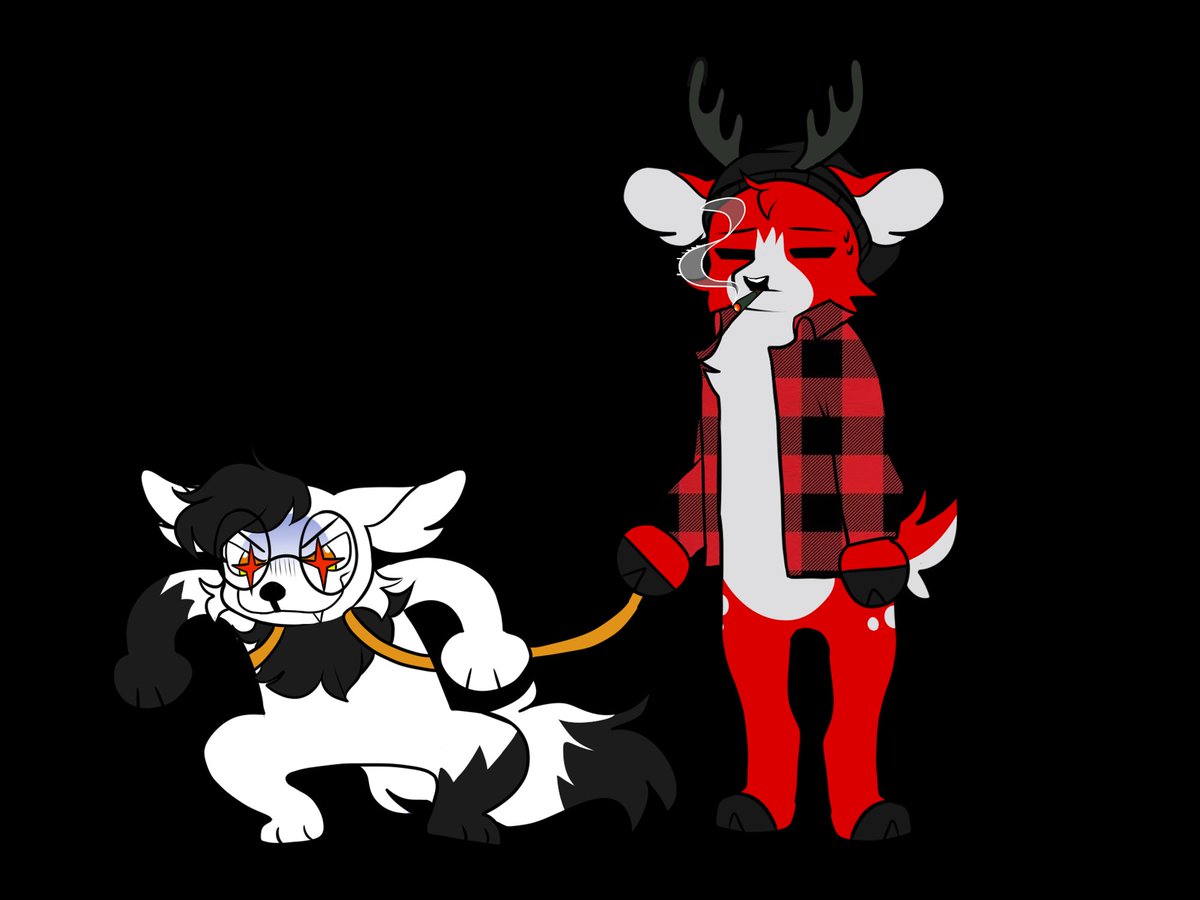 Basically how all of me and <a href="/Zuuzul/">Zuuzul’s Photography</a>'s adventures go.

🎨: <a href="/lunarfawne/">lunar</a> (TYSM!! ❤️)