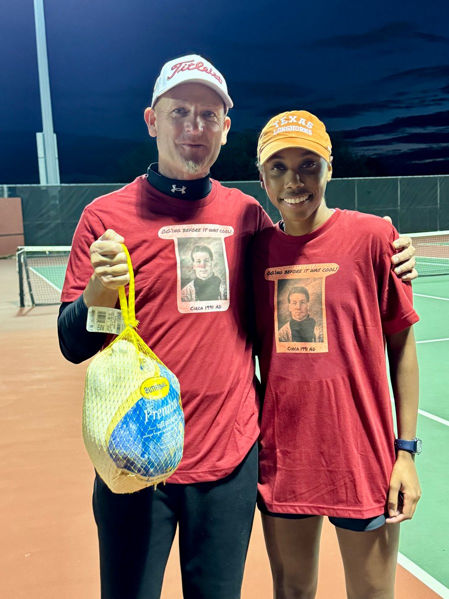 <a href="/KellerCentralHS/">Keller Central HS</a> <a href="/CHS_Tennis_/">CHS Tennis</a> <a href="/KISDAthletics/">Keller ISD Athletics</a> Congratulations to senior Christina Baxter and Coach Zeigler dominating the competition and claiming the 🏆 and 🦃