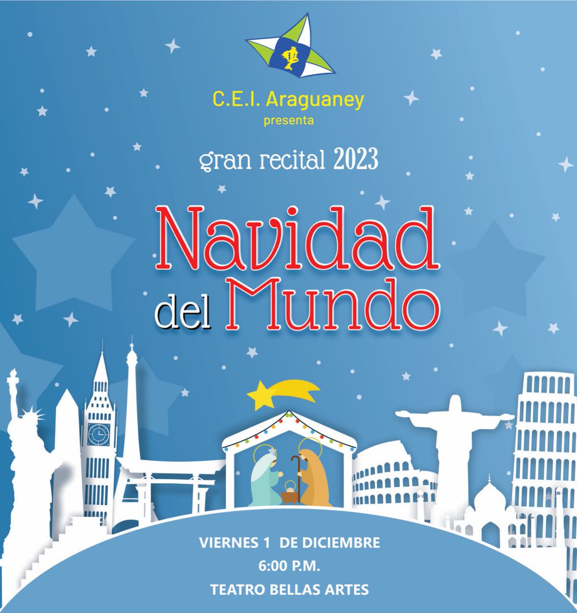 ceiaraguaney's tweet photo. Damos  inicio a la venta de las entradas de nuestro recital Navidad del Mundo, no te quedes sin tu entrada 💛💛💛 https://t.co/Vdybvrw4eT