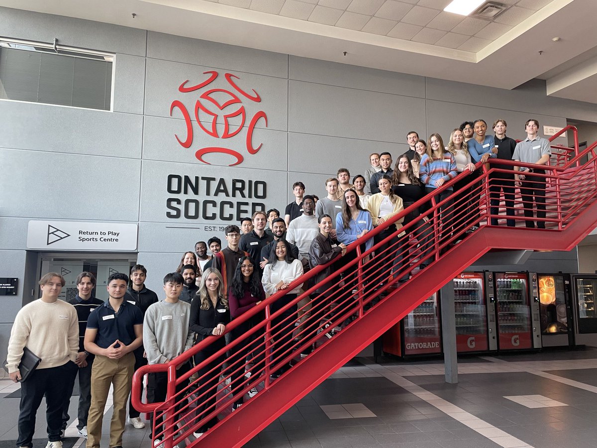 Dr. Katie Misener (@misenerkatie) on Twitter photo Spent a fantastic day of learning <a href="/OntarioIsSoccer/">Ontario Soccer</a> with my class on the amateur sport system <a href="/UWRecandLeisure/">UW Rec and Leisure</a>. We dug into leadership, governance, system alignment, trends and big challenges of the future! Thanks for having us! Spent a fantastic day of learning <a href="/OntarioIsSoccer/">Ontario Soccer</a> with my class on the amateur sport system <a href="/UWRecandLeisure/">UW Rec and Leisure</a>. We dug into leadership, governance, system alignment, trends and big challenges of the future! Thanks for having us!