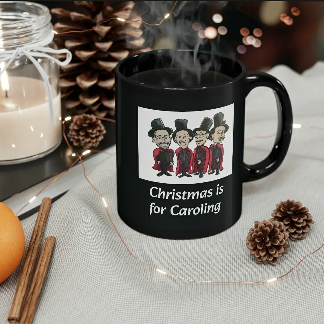"Christmas is For Caroling"...and we'll be doing a lot of it this year. Check out our new online store for some fun holiday-themed gifts. executivequartets.ca/store