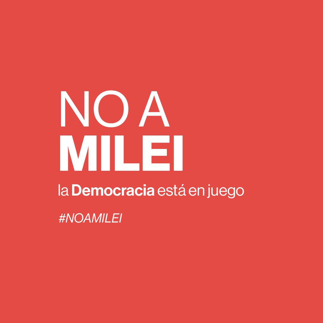 #DCMteam (@dcmteam) on Twitter photo Desde el DCMTeam adherimos al comunicado de <a href="/REDCOMargentina/">REDCOMArgentina</a>
Frente al balotaje a presidente del próximo domingo 19 de noviembre, decimos #NoaMilei
Acompañamos y llamamos a acompañar la fórmula Sergio Massa - Agustín Rossi. Desde el DCMTeam adherimos al comunicado de <a href="/REDCOMargentina/">REDCOMArgentina</a>
Frente al balotaje a presidente del próximo domingo 19 de noviembre, decimos #NoaMilei
Acompañamos y llamamos a acompañar la fórmula Sergio Massa - Agustín Rossi.