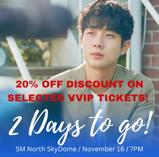woogasquadPH's tweet photo. Message us now and we're going to purchase tickets for you in affordable price!
VVIP BENEFITS BELOW! Baka chance mo na makasali sa games and Group Photo with Choi Wooshik! https://t.co/TEp9rN2IhY