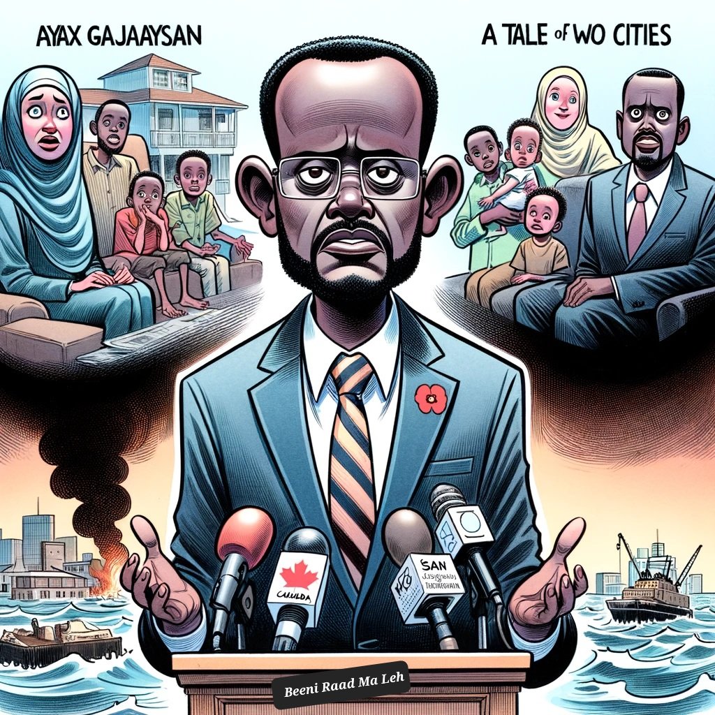 Farshaxanfikir's tweet photo. #Mogadishu's Mayor #Madaale facing criticism for his overseas trip as the city grapples with flooding. Somali citizens demand accountability. #Accountability #Somalia https://t.co/vtSoMxeru6