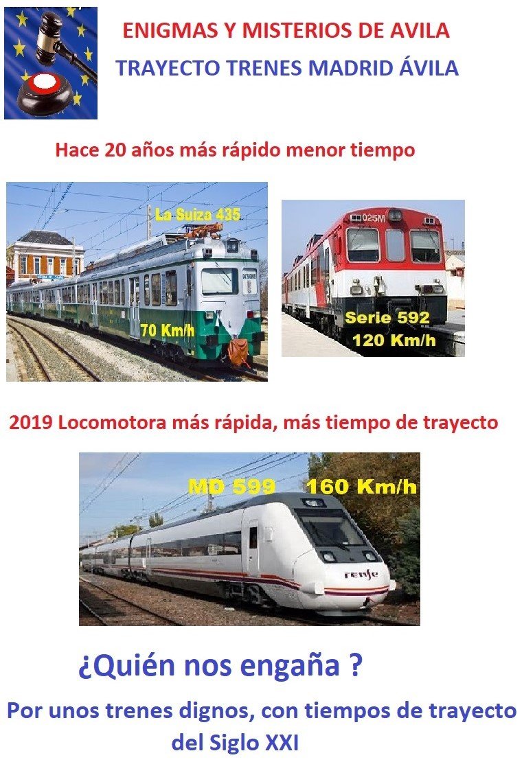 jc_technotronic's tweet image. #Ávila con + industria 🏭y trabajo @desdelamoncloa 
#Tren Madrid y Valladolid 2h  o +@Renfe  🤬
Y el museo del Prado? donde está? 
¡Unidad del dolor y de ictus! @Salud_JCYL
#Ap6sinpeaje¿Y la conexión con autovía a la A6?
@DGCyL @Avila_Gob La A40? 
@jcyl La AV500 hasta el Espinar?