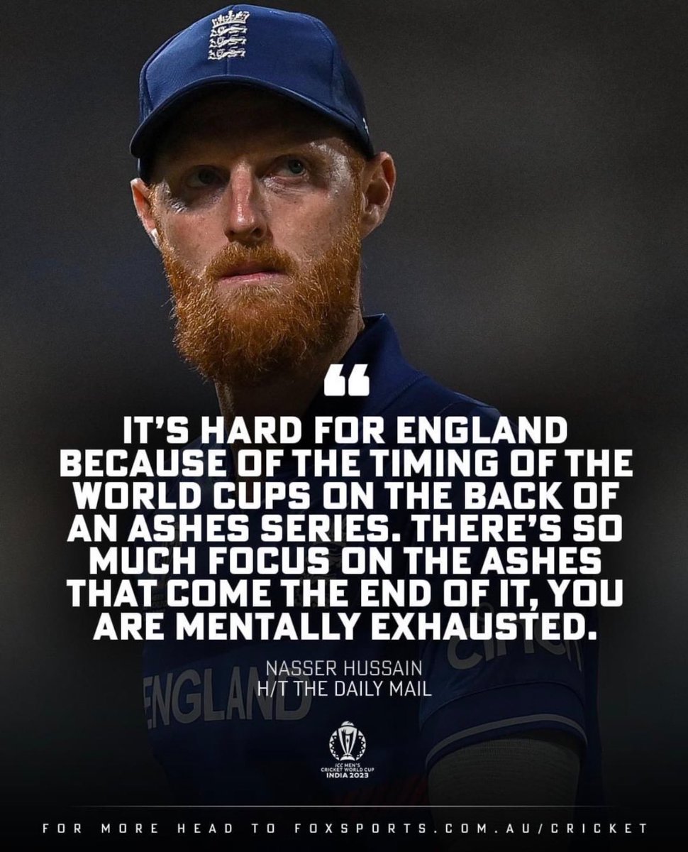 Fark, I wonder how Englands opponent in the Ashes went in the World Cup considering the Ashes were in England this year… 🧐 #CricketWorldCup2023 #Cricket #theashes #WorldCup23