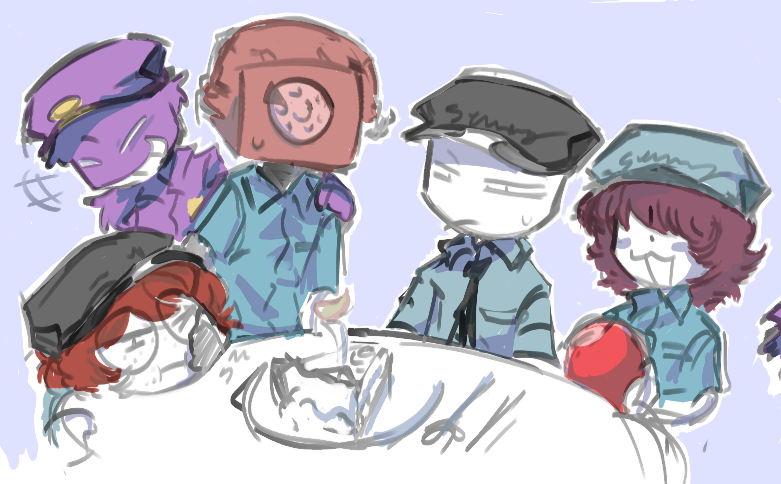 SkipNshi's tweet image. Birthday boy v2??

(Was meant to finish earlier)
#mikeschmidt #jeremyfitzgerald #fritzsmith #phoneguy #Vincentfnaf