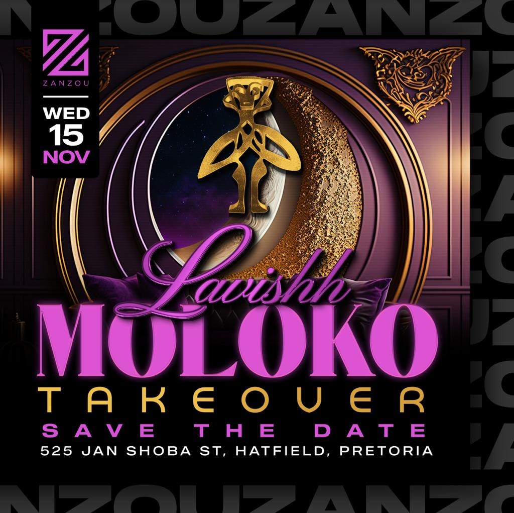 mutombo_lionel's tweet photo. Wednesday is Moloko #MolokotakeoverZanzou @ZanzouPretoria, get ready and Book now.
#MolokoVibes
@Moloko_Menlyn @sbokhuzy @Thabang_Den @Djyeankeyz @PoizonDj @MichelleForbes @steebo_17 @AntherJosephs @Cmdlamza https://t.co/2b78wqY25p