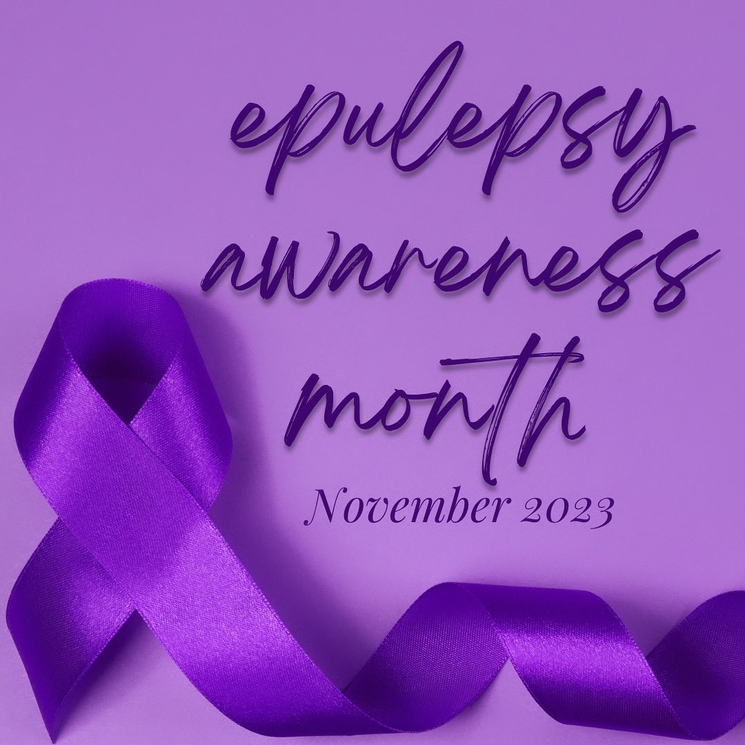 November is #epilepsy awareness month 💜