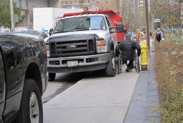 “Just walk around it.”