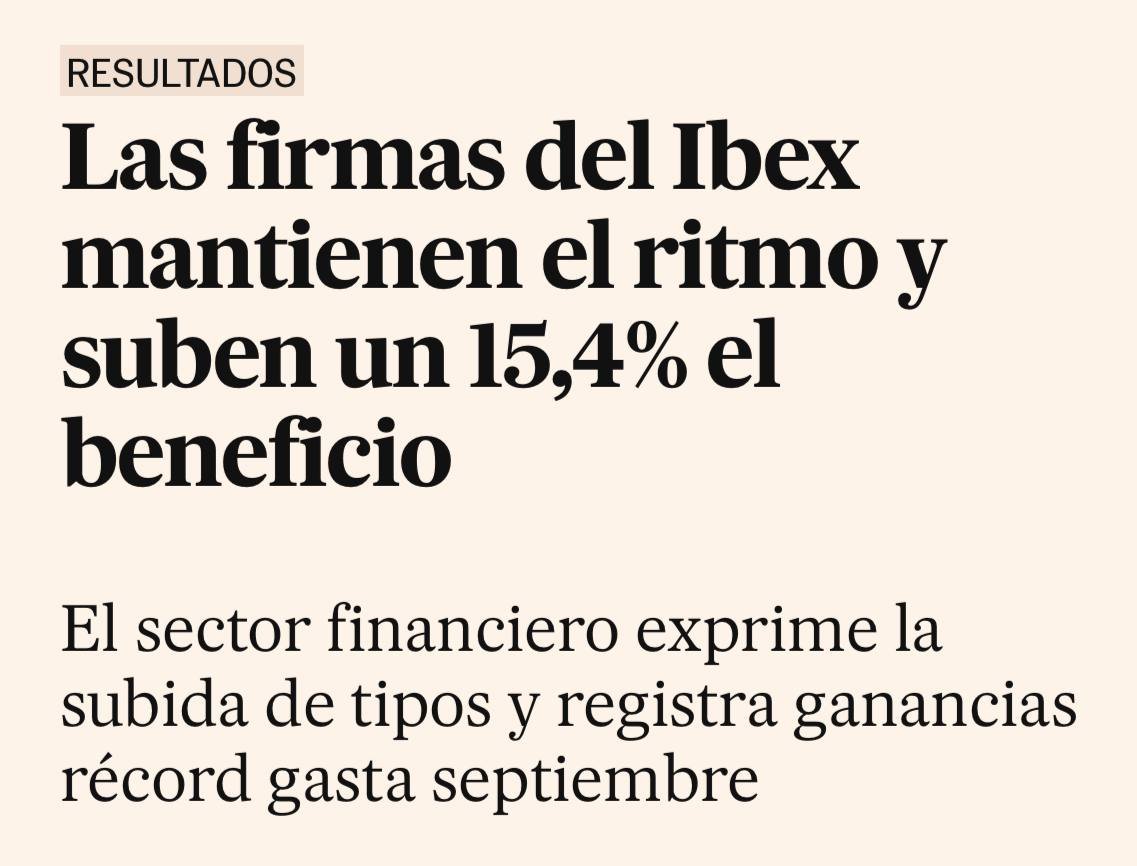 La derecha y la patronal están venga a decir, día tras día, que el gobierno socialcomunista y sus medidas destruyen la economía, destrozan la creación de empleo y machacan los beneficios de las empresas.

Esta es la realidad 👇🏽