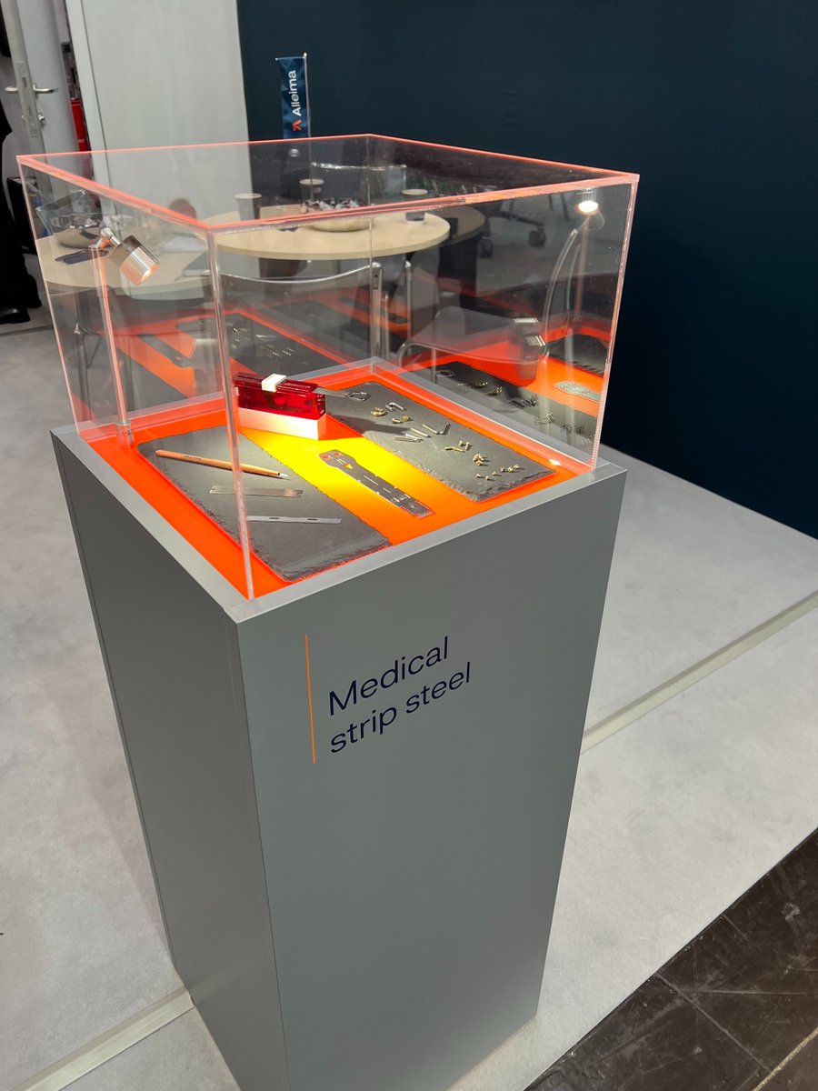 Alleimagroup's tweet photo. Alleima is at #Compamed2023 in Düsseldorf, Germany! Meet our experts at Hall 8A Booth J15 until Nov 16.

Discover our medical solutions used in various medical applications from glucose and temperature monitoring to pacemakers and surgical robots. More 👉🏻https://t.co/A2GARoMl4t https://t.co/mfAcB4w2UH