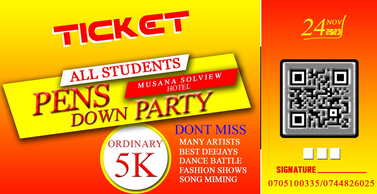 rockz_ug's tweet photo. Iganga town we are back on 24th Nov 2023 tuli awo ku #musanasolview it's ALL STUDENTS PENS DOWN PARTY don't miss the bestie artists,Dis,fashions and many others come one come all.... https://t.co/nTJ31ElOU6