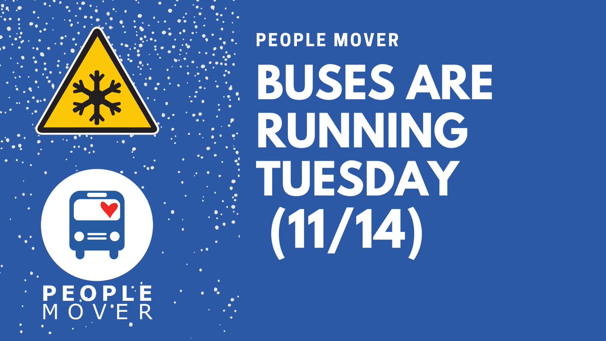 People Mover and AnchorRIDES services will resume Tuesday, November 14. AnchorRIDES Hillside service is limited to essential trips only. Access to bus stops will be limited, please use caution. Detours and delays are expected. Thank you for your patience and understanding.