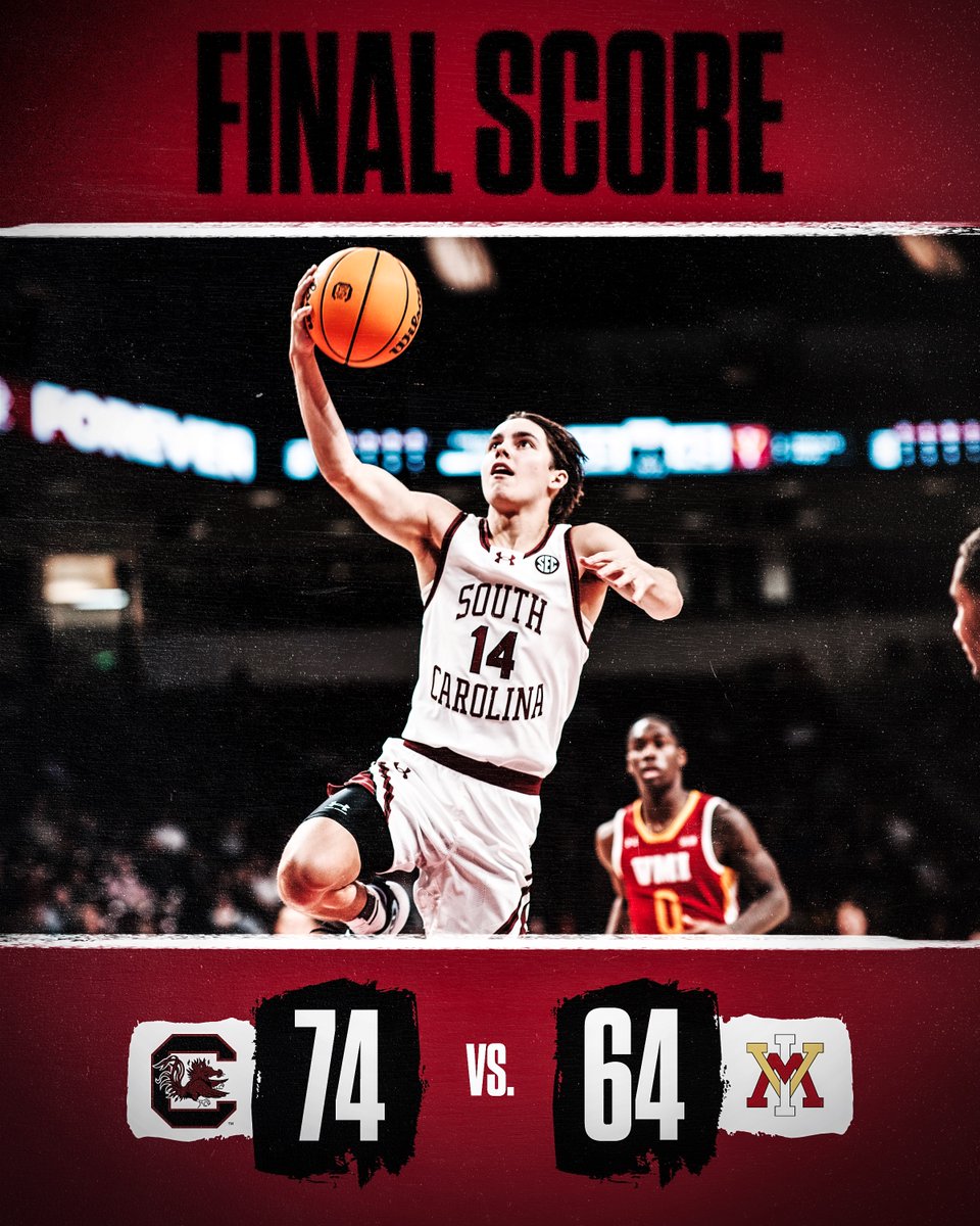 What's better than 2-0? 3-0. 🤙

#Gamecocks🐔🏀 // #ForeverToThee