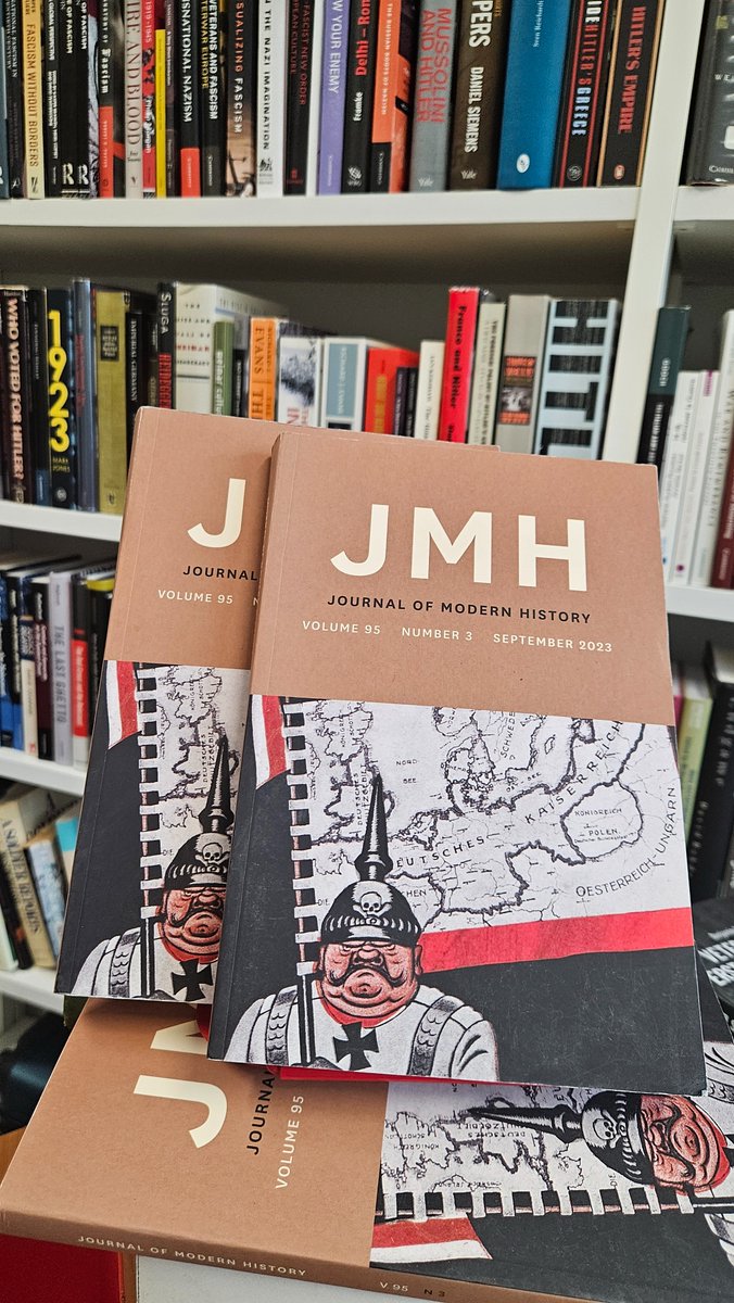 Wonderful to receive copies of the latest Journal of Modern History issue, with my article "The Path to Mass Murder" in it.
Long life printed history journals!