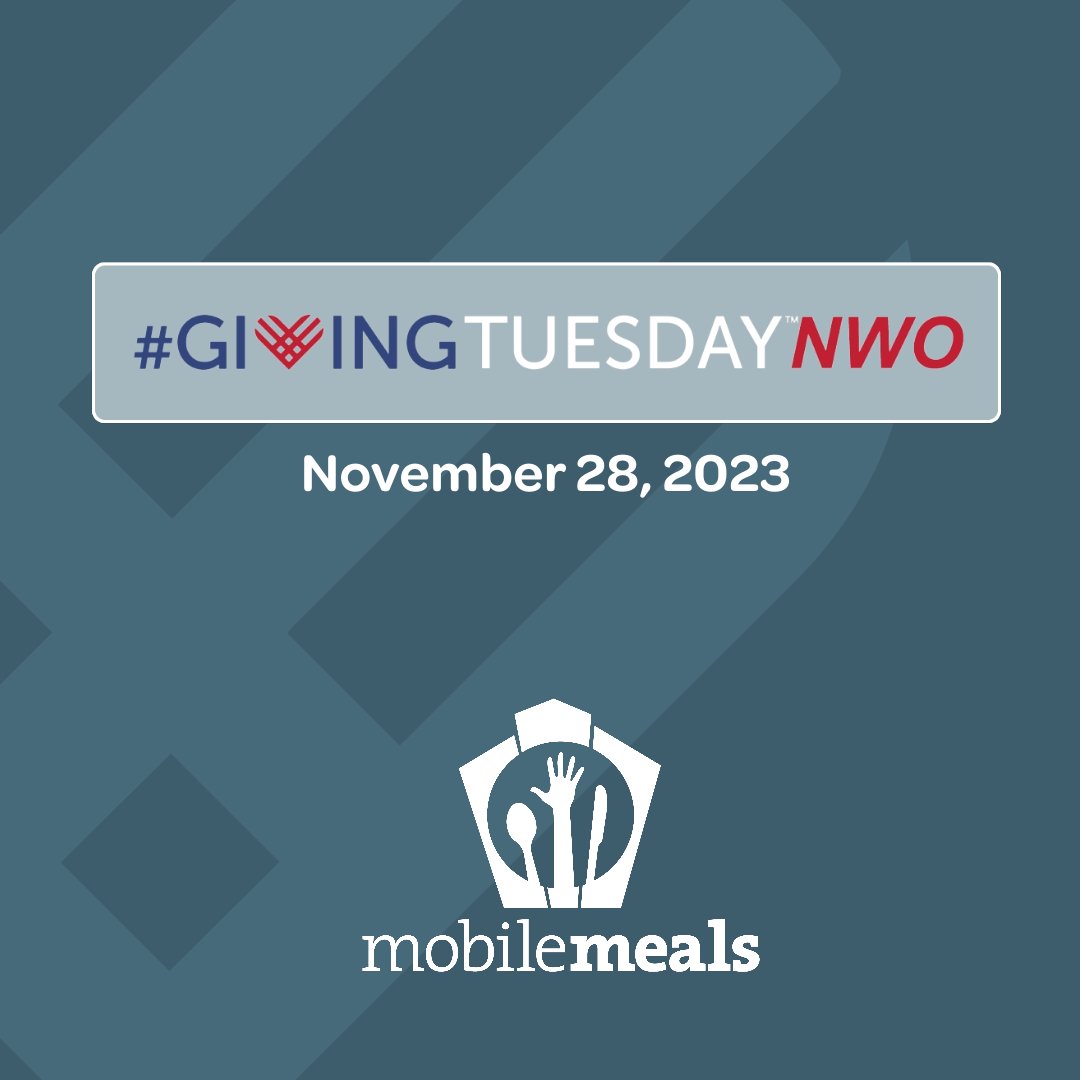 For many people in our area, a knock on the door is Mobile Meals delivering a vital lifeline that keeps them safe and well. Your GivingTuesday gift will help bring more knocks and more meals to more homes around your neighborhood. bit.ly/MM-GTues
#givingtuesdaynwo