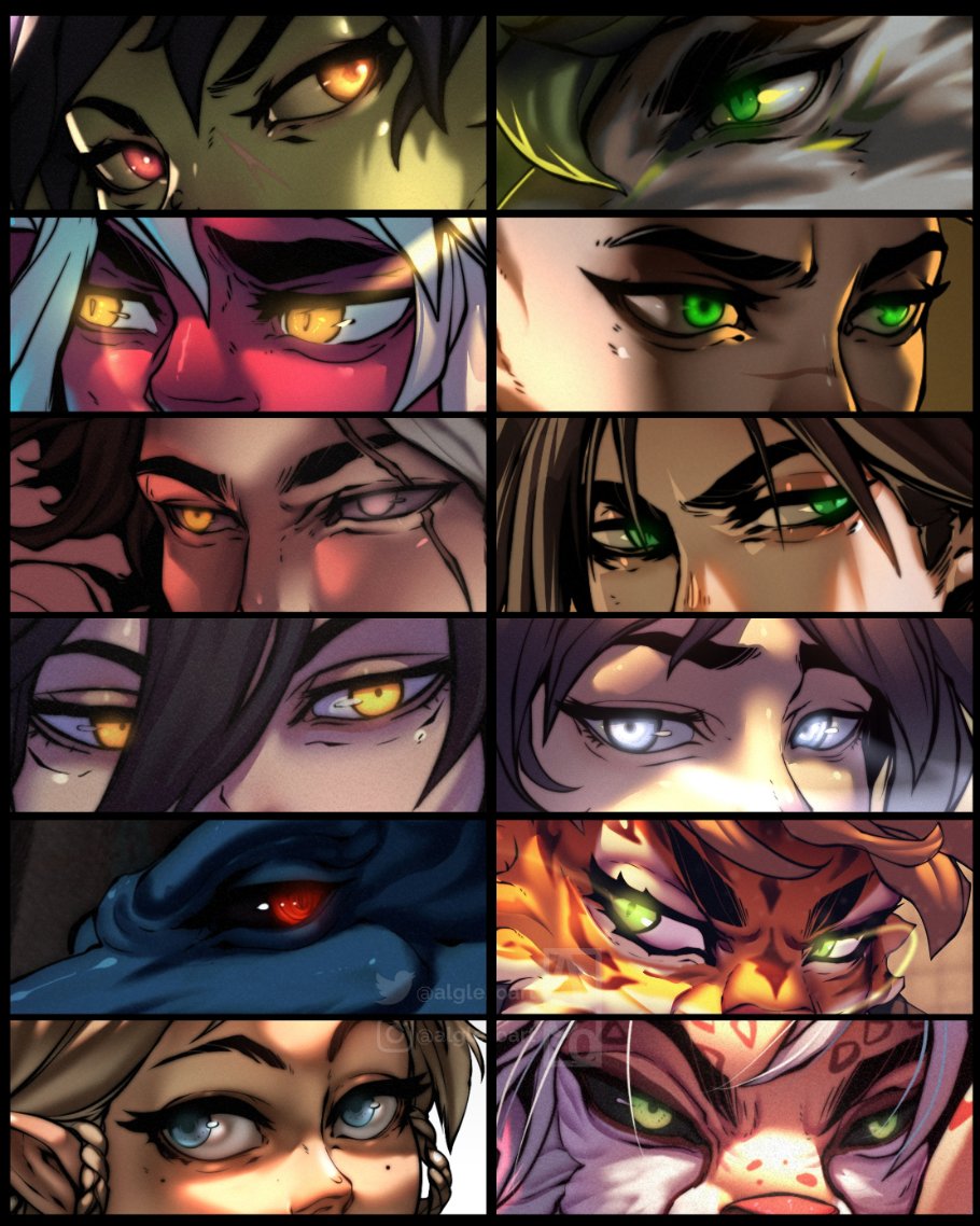 alglezoart's tweet photo. QRT with a collection of your painted eyes
Here's a couple of mine🔥 https://t.co/RPv7864ef0