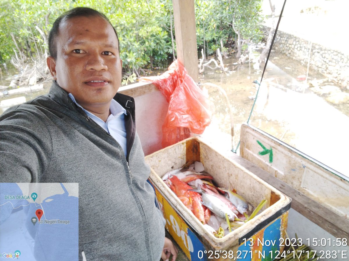 A35579Hermanto's tweet photo. Senin (13/11), Ashar Hermanto, LuhKan Bolsel, di KUB Berkat Usaha Desa Deaga, melaporkan hasil tangkapan Ikan Demersal, dengan Alat Tangkap Pancing, sebanyak 25 Kg dengan harga jual rata-rata Rp. 50.000/Kg
#GiatLuhkanSatminkalBitung #PusLatLuh #BPPPBitung #Bolsel #Tangkap https://t.co/qQ3HUoXTuV