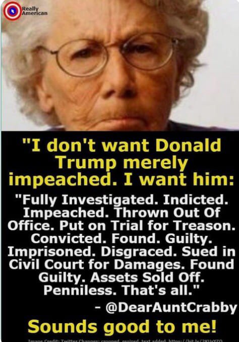 I miss my friend I wish she could have lived long enough to see Fuck Face go to jail 

Raise your✋ if you are like me and Aunt Crabby
