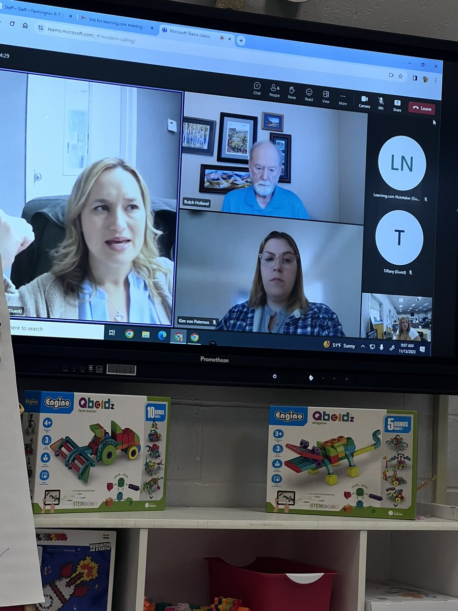 Learning more about Learning.com 😂with <a href="/MrsArmstrongJef/">Rachel Armstrong</a> this morning! Thanks for your help!  #TheKnightWay