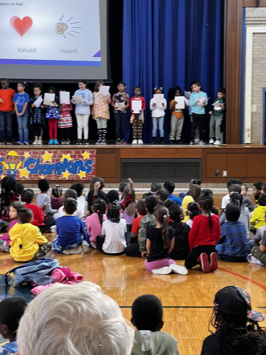 Today <a href="/RCSDsch42/">Abelard Reynolds School 42</a> we kicked off Kindness Week with an assembly with support from the ROC Restorative Team. We did the “Do Better Shuffle”. Stay tuned for kindness activities all week. #ChooseKindness  <a href="/RCSDNYS/">Rochester City School District</a> <a href="/drpeluso/">Dr. Carmine Peluso</a> <a href="/rocrestorative/">RocRestorative RCSD</a>