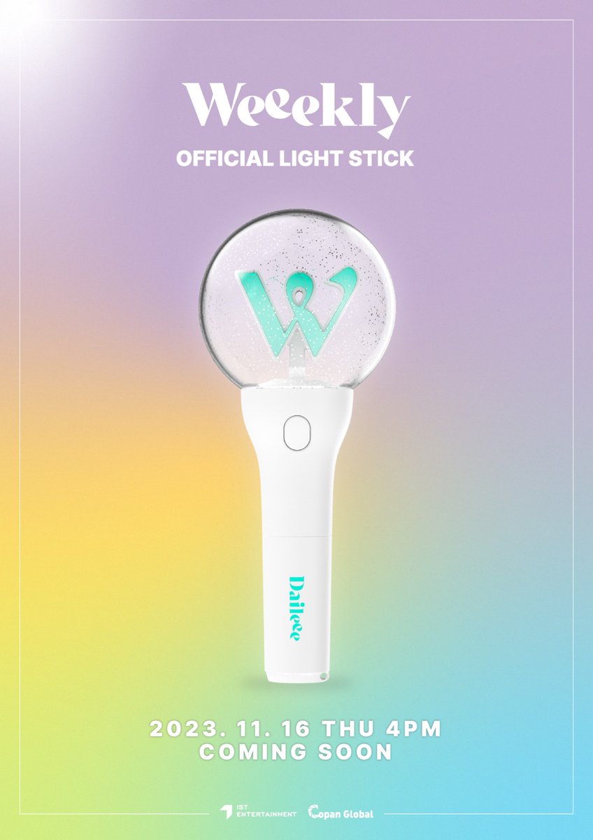 _Weeekly's tweet image. [#위클리]
무엇이든 We do, 어디라도 We go
함께 만들어 가는 우리만의 Daileee

Weeekly OFFICIAL LIGHT STICK
Coming Soon💜💛💚

#Weeekly