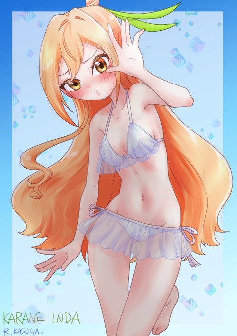 唐音の水着が眩しかったので #100カノファンアート #院田唐音