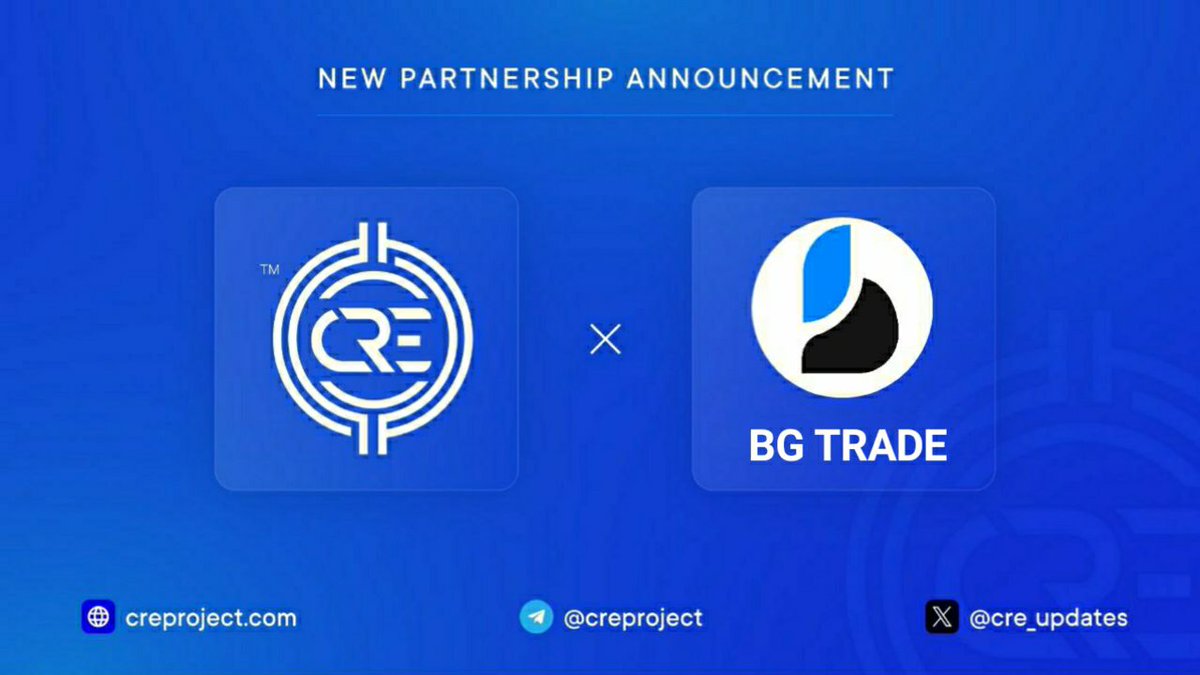 We are happy to announce our latest partnership with <a href="/BGTrade_/">BGTrade</a>   🔷🔷🔷🔷
