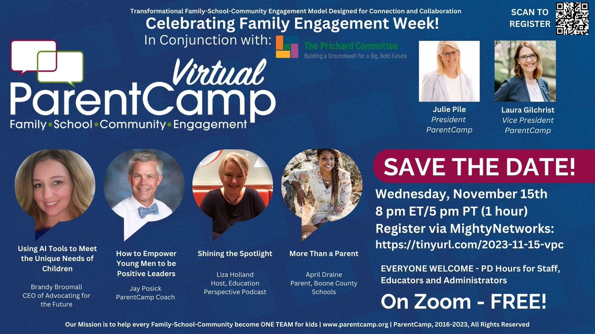 Virtual #ParentCamp, Nov 15 - @posickj returns to guide parents in how young men can be positive leaders.  buff.ly/3QtGRWk #KYFamEngage2023 @KennethSaranich @A2SchoolsSuper @SAISD_Supt @Burtonsuper2018 @mpennyR3Sup @IClarenceEllis @scottelliott_nc @ThomasRalston2
