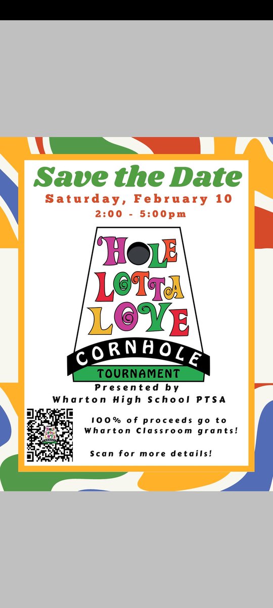 We are excited to announce that our  annual "Hole Lotta Love Cornhole Tournament" is scheduled for Saturday, Feb 10, 2pm - 5pm. 

Mark your calendar now because you don't want to miss out! It's a Hole Lotta FUN!!!