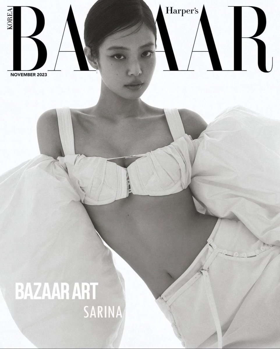 BLACPINKxe's tweet image. #SARINA #HarperBazaar