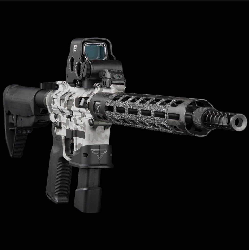 TaranTactical's tweet image. New TR9 Colors 🔥🎨

Huge thanks to @foxtrotmikeproducts for bringing the ultimate PCC to market with us. The TR9 is now available in both All-Black🥷 and White Camouflage❄️

#pcc #uspsa #tarantactical
